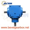 hand crank right angle gearbox,90 degree drive 1.5in. gearbox,lightweight bevel gearbox