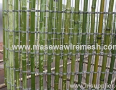 Bamboo mesh used for decor and fencing