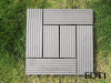 wood plastic decking tile