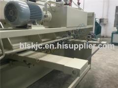 Numerical control system, hydraulic brake type shearing machine