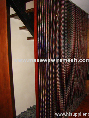 decorative metal bead curtains