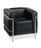 Le corbusier lc2 1 seat sofa