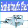 Semi automatic carton folding gluing machine