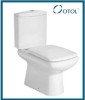 OT-6001 ceramic toilet bathroom toilet Washdown two piece toilet