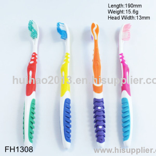 2013 Professioal design fresh colour adult toothbrushs