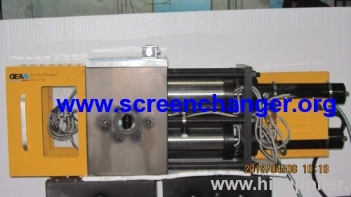 double piston hydraulic filter with double working positions