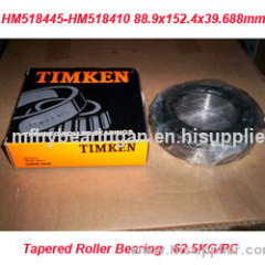 TIMKEN HM518445-HM518410 Tapered roller bearings