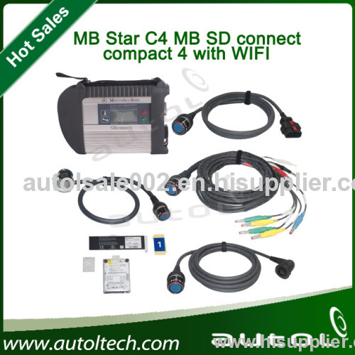 Latest Version 07/2013 For MB Star Compact 4 Star C4 SD Connect For Benz Cars & Trucks