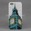 Diamond Plastic Case For iPhone 5 with the Big Ben Bell