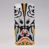 hot selling for Diamond Plastic Case For iPhone 5 with Beijing Opera Facial Masks desgin