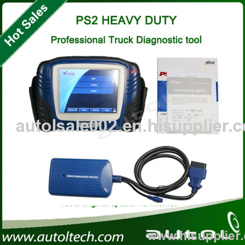 PS2 Heavy Duty Scanner Support Both Bluetooth And Wire Diagnose