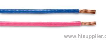 Stranded copper conductor PVC insulated nylon sheathed THHN cable