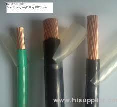 Low voltage copper conductor PVC insulated nylon jacket THHN cable