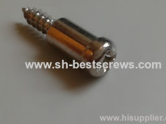 Cross recessed pan head self-tapping screws