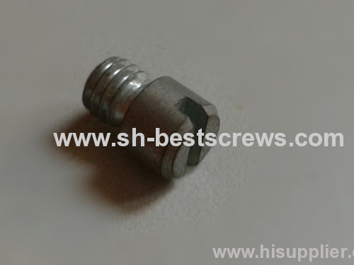 Slotted cheese head installation of screws
