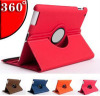 2013 new for ipad mini leather case 360 degree rotatable