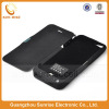 External leather battery charger case For iphone 5 5g