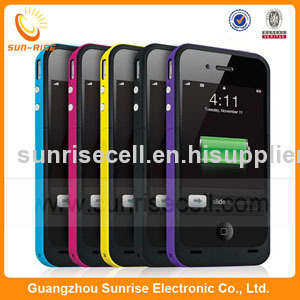 2000mah For iphone 4/4g power battery case for iphone