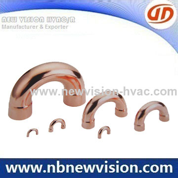 Copper U-Bend Fitting for Air Conditioner