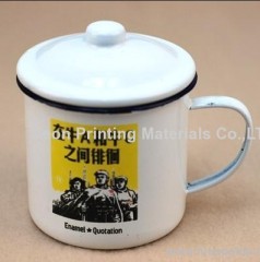 Thermal transfer tape for metal cup