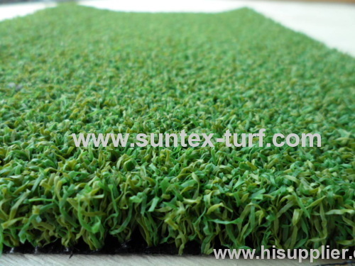 non sand infill golf field putting green artificial turf PE PP garden grass