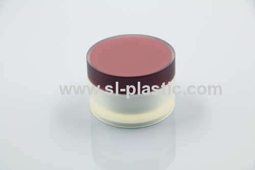100g acrylic cosmetics forting cream jar , round plastic container