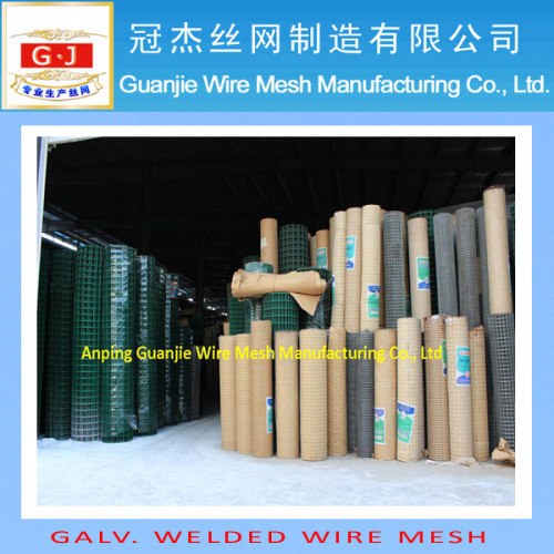 Galvanized welded wire mesh factory & ISO9001