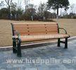 Anti-UV WPC Outdoor Furniture and Waterproof Wood Color Park / Garden Bench