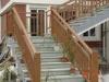 Anti-UV Agent WPC Outdoor Fence Stair Handrail for Garden and Playground