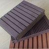 Outdoor WPC Solid Decking , Wood and plastic Composite Flooring Boards