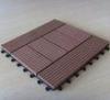 Outdoor Waterproof WPC DIY Tile for Balcony Flooring Decking