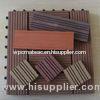 Anti-slip Interlocking WPC DIY Tile Decking for Bathroom and Sunroom