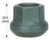 Black Wheel Lug Nut