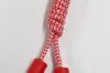 Red Nylon 7 Ft Jump Rope , Plastic Jump Rope For Children Toys