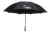 68 Inch Vent Automatic Golf Umbrella For Advertising / Wood Handle