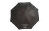 Black / Orange Custom Printed Umbrellas , Promotional Two Layers Fabric Jumerah