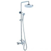 Wall Mounted Exposed Shower Faucet with Shower Kit