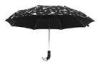21 Inch Automatic Folding Umbrella With Color Change Full Panel Printing
