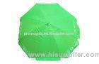Green Sun Beach Umbrella , 230cm Strong Durable Sun Protection Umbrella