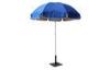 40 Inch Solid Sun Beach Umbrella UV Protection With Strong Metal Pole