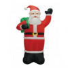 8 Foot Inflatable Santa Claus Holding Gift Bag