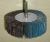 zirconium oxide flap wheel with shaft