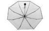 42 Inch Arc Mini Clear PVC Umbrella , Hand Open Transparent For Women