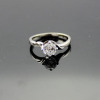 925 silver Cubic Zircon Diamonds Ring