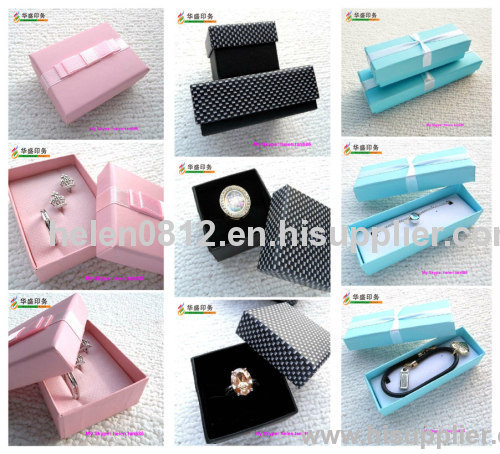 Hot Sale Customized paper jewelry Packaging Box