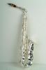 silver plated alto saxophone