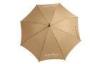 46 Inch Arc Fashion Yellow Rain Umbrellas With Metal Turn Over Rib