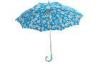 46&quot; Blue Fashion Rain Umbrellas For Custom Printing With PU Handle