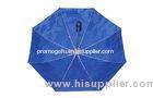 Safety Heat Transfer Blue Umbrella With 21 Inch Folding For Men Sports