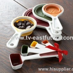 Collapsible Measuring Cups and Spoons Set